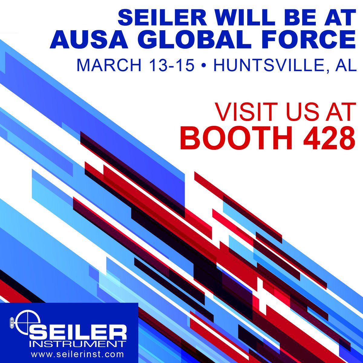 SeilerMFG's tweet photo. We're almost ready....are you? #AUSAGlobal #SeilerInstrument #tradeshow #Huntsville https://t.co/JYmrGJFj8q
