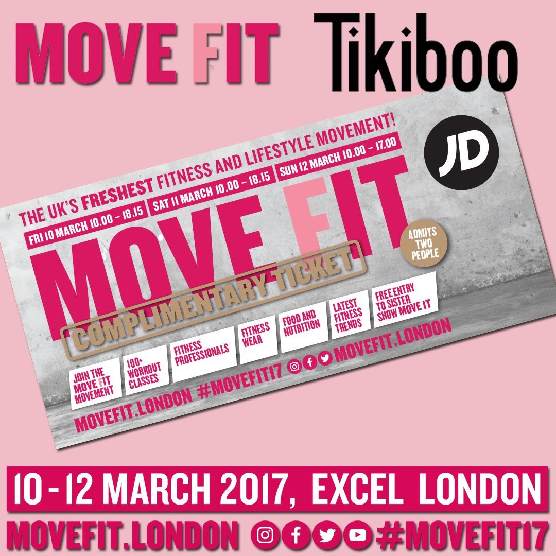 CocoonApparel's tweet photo. Who's heading to @MOVEFITlondon this weekend? 🙌🏻💪🏼#fitness #london https://t.co/rq75Zpufkf