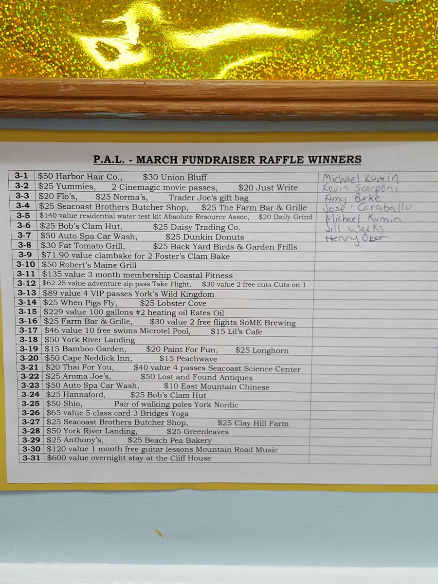 ProgramPal's tweet image. Check out the lucky Calendar Raffle winners so far...