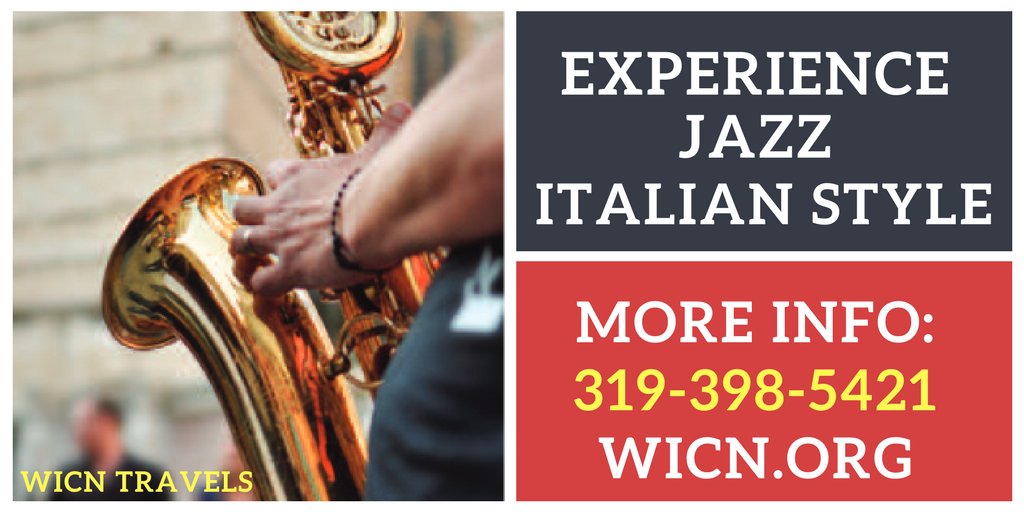 WICN905's tweet image. Travel to Italy to the Umbria Jazz Festival, Assisi &amp;amp; Rome – Departs July 9, 2017. More at: wicn.org/support-us/tra… #Jazz #jazztravel