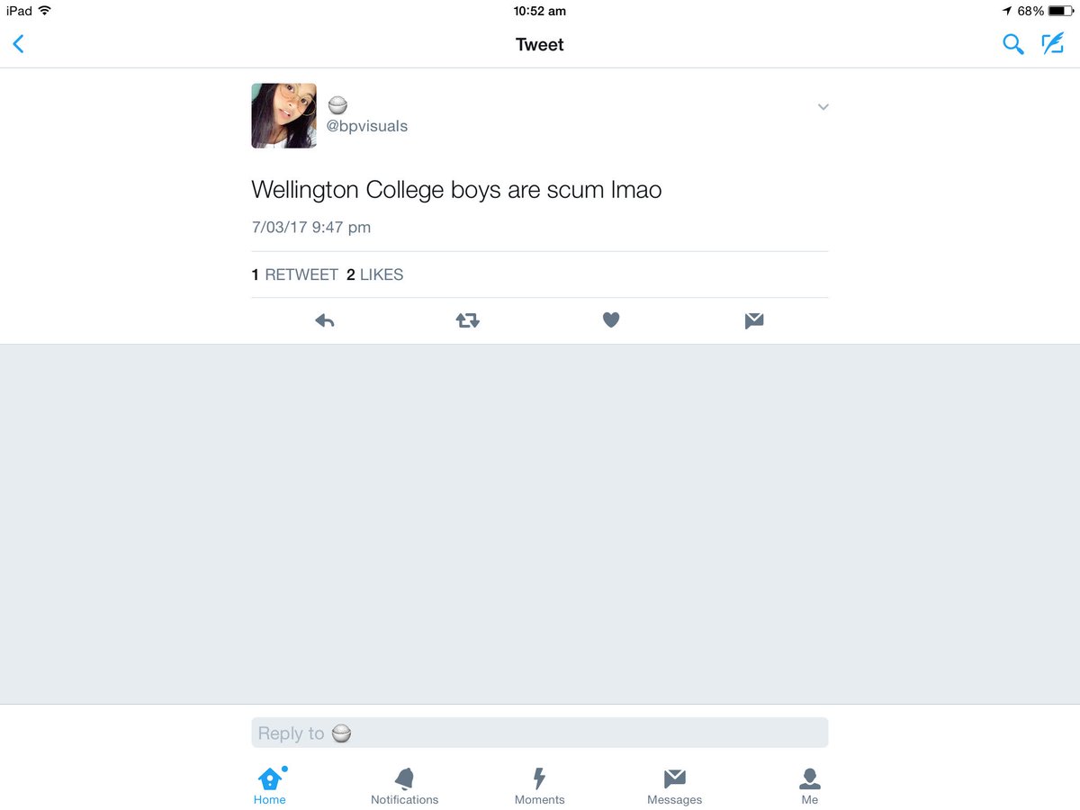 Hotb0yyy's tweet photo. @bpvisuaIs Surely you don't believe that all Wellington college boys believe what these two boys have said. https://t.co/ys2pNBMcGb