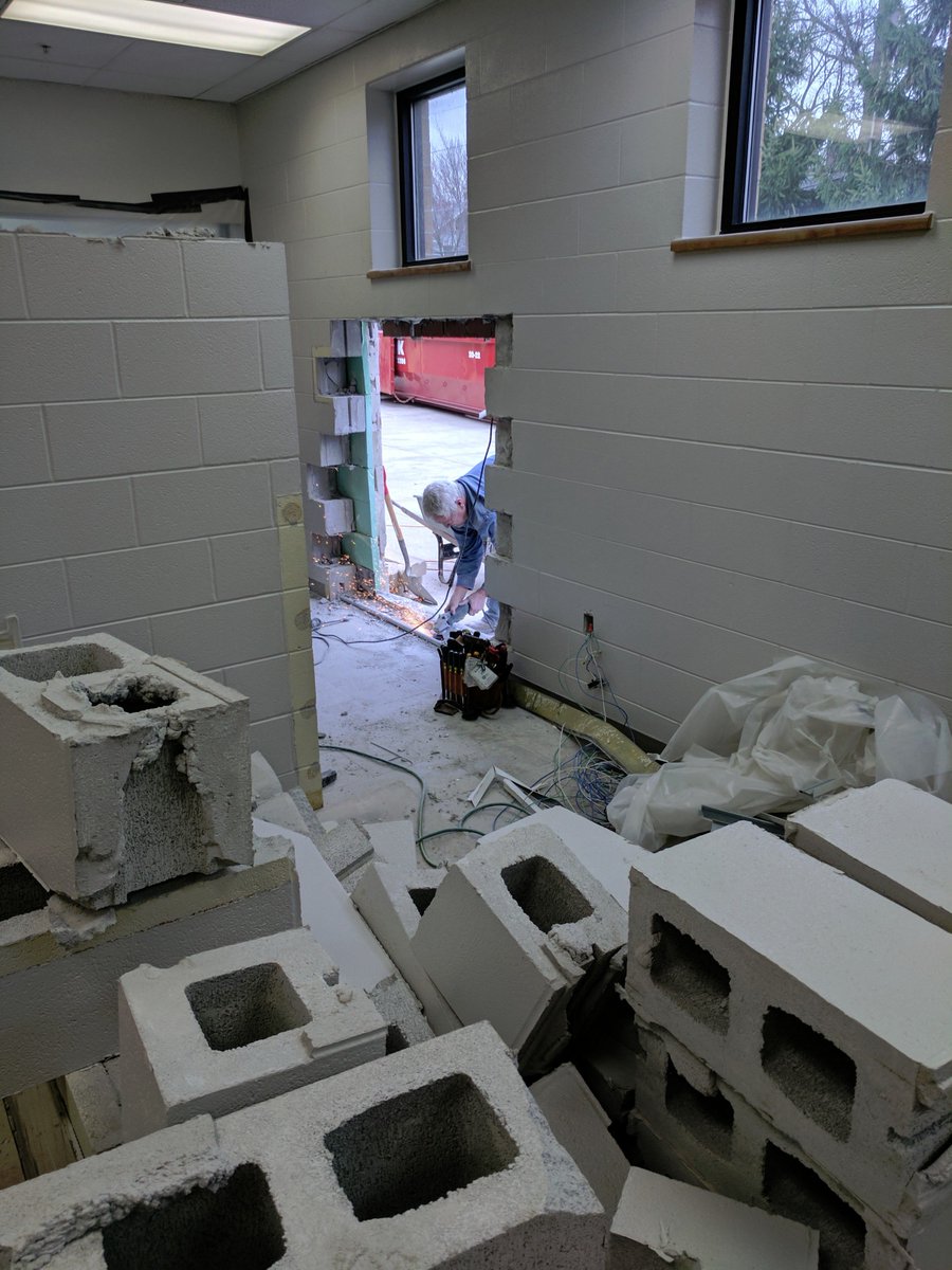 TheSummit_FW's tweet photo. (De)construction has started for our #CookSpring expansion! Adding a whole new kitchen and another entrance to accommodate growth! https://t.co/1z9yTrOhm5