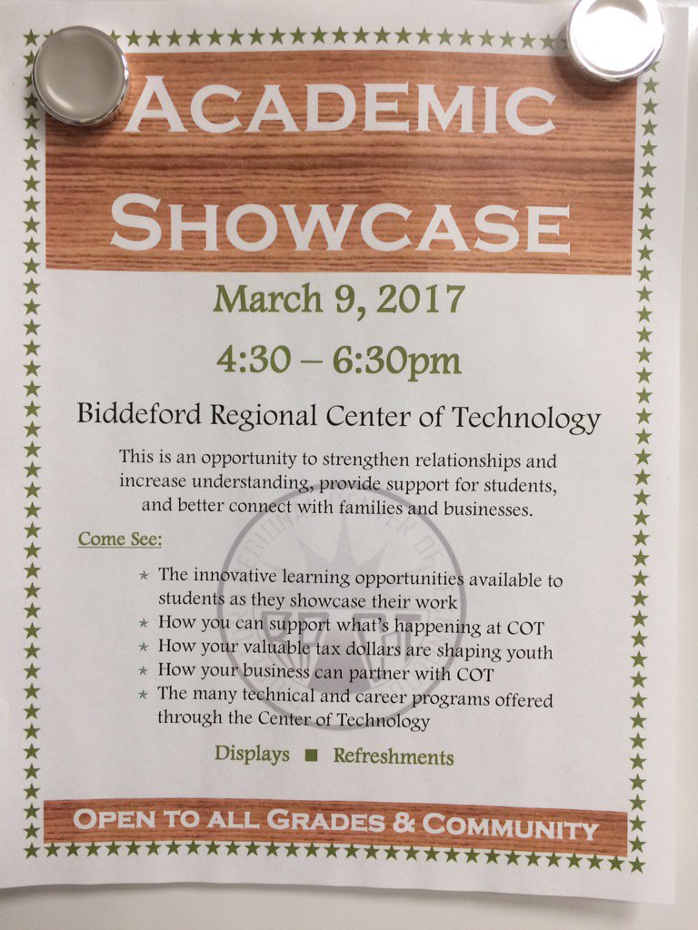 Visit us Thursday night!