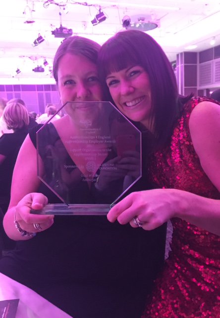 sophie_meaney's tweet photo. @weareamberjack wooop wooop, gold award for services to the Apprenticeship sector!!! Huge congratulations to the whole team!! https://t.co/2pEMvl7hFr