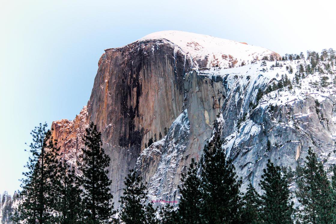 Yosemite's Half Dome #yosemitenationalpark #halfdome #yosemite #outdoors #snow #outdoorphotography