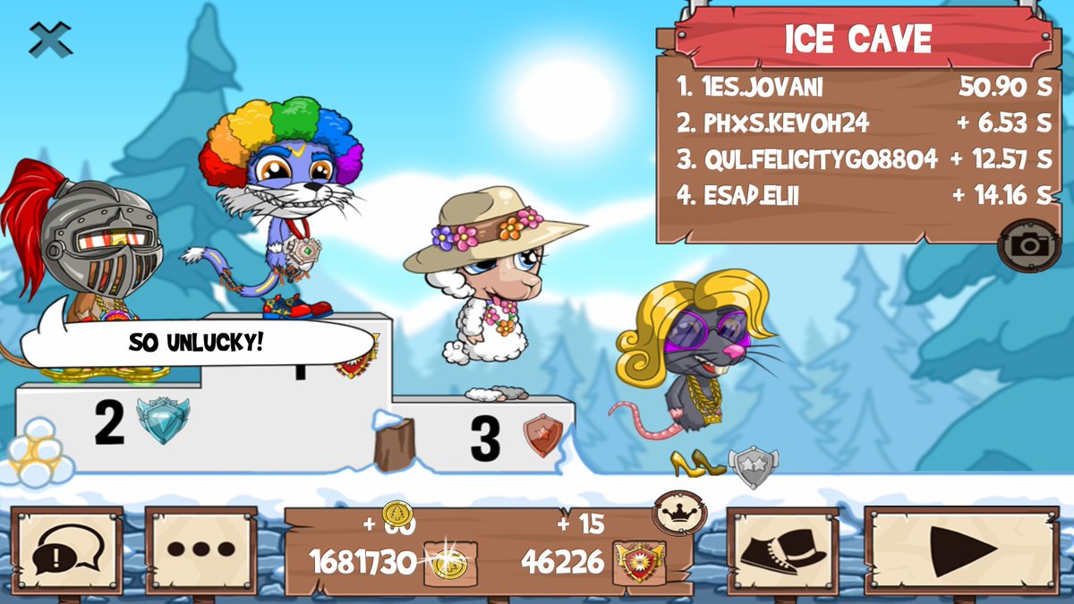 joVani_0000's tweet image. Get on my level, son! #funrun2 #KevOh24 #felicitygo8804 #Elii