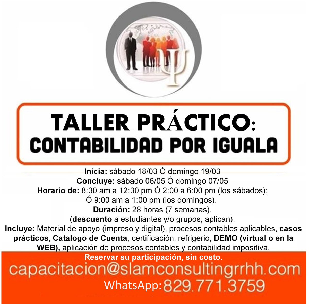 LamSusana's tweet photo. Sábado 18 de marzo #Taller #ContabilidadxIguala #SLamConsulting #CapacitacionSLamConsulting https://t.co/334qHM5aS3