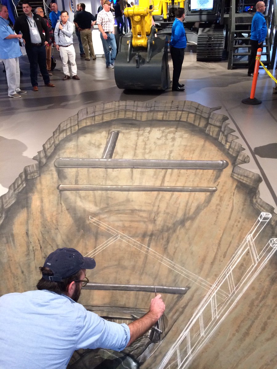 TrimbleCEC's tweet image. 3D artist @3Djoeandmax in action at Trimble booth N12067! You don&apos;t want to miss this! #TrimbleConstruct #Trimble3D #conexpoconagg