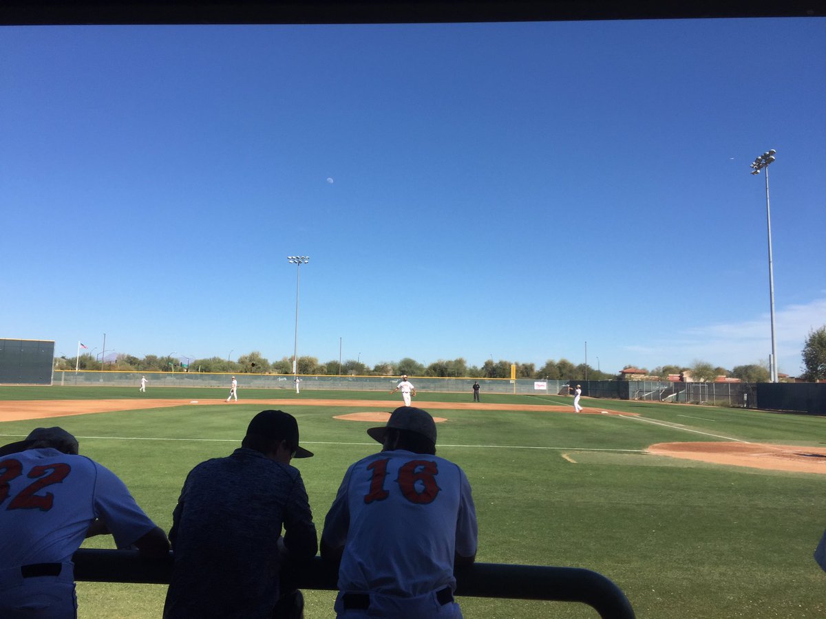 CGYoteBaseball's tweet photo. Yote Baseball at home today. After 1 complete score is 1 to 0 good guys. #RT #Yotes17 https://t.co/JVrrHSgkjg