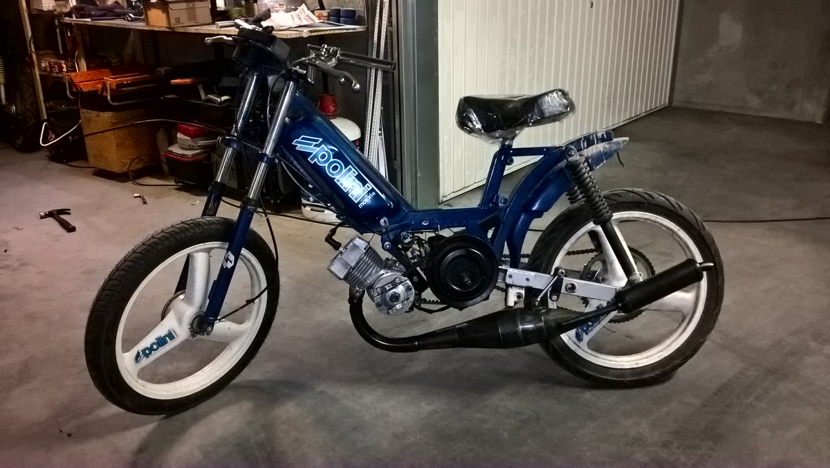 Modication sur mon 103 #103 #custom #spx #moped
