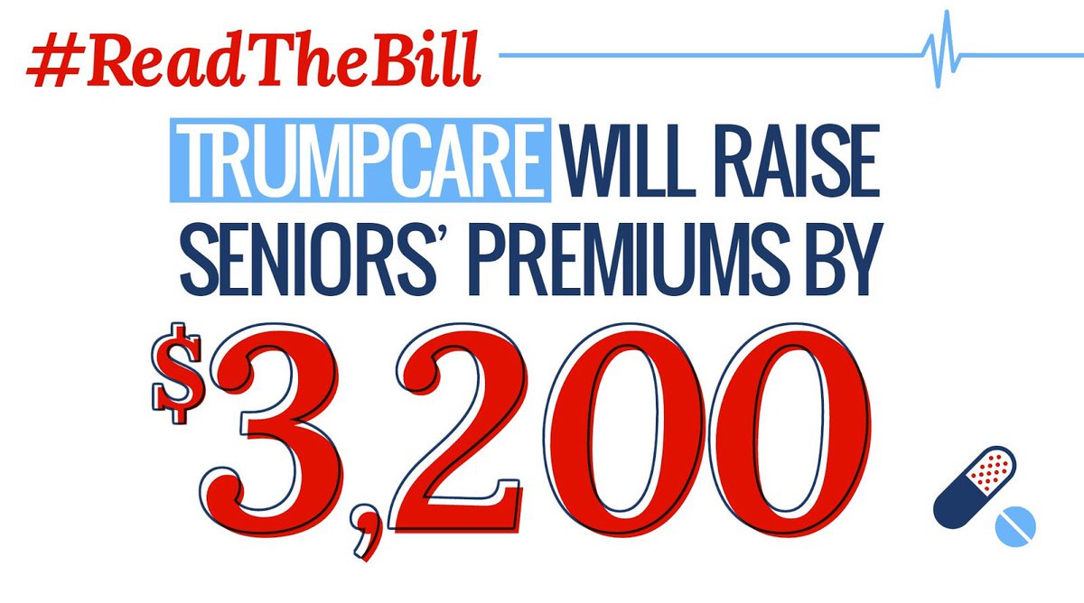 SenGaryPeters's tweet image. GOP healthcare plan would increase costs for seniors, women and individuals w disabilities, &amp;amp; leave many w/o coverage.