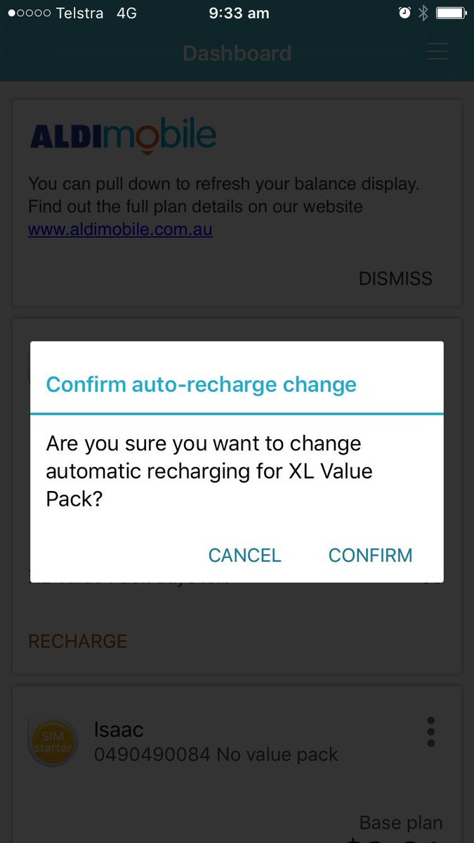 hoppybounce's tweet image. @ALDIMobileAU is auto recharge on or off? #programmingfail