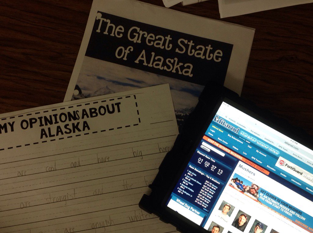 kbuehler2's tweet photo. #2020howardwinn #TwitterTuesday it's the real deal: Alaska, one of the 50, plus the Iditarod race well underway! https://t.co/bL9UK7xTq7