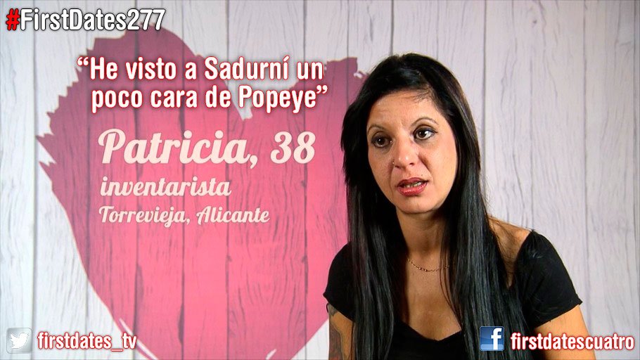 firstdates_tv's tweet photo. ¡Repetid conmigo!: SA-DUR-NÍ #FirstDates277 https://t.co/08aj4B3idP https://t.co/TlMcG4QURR