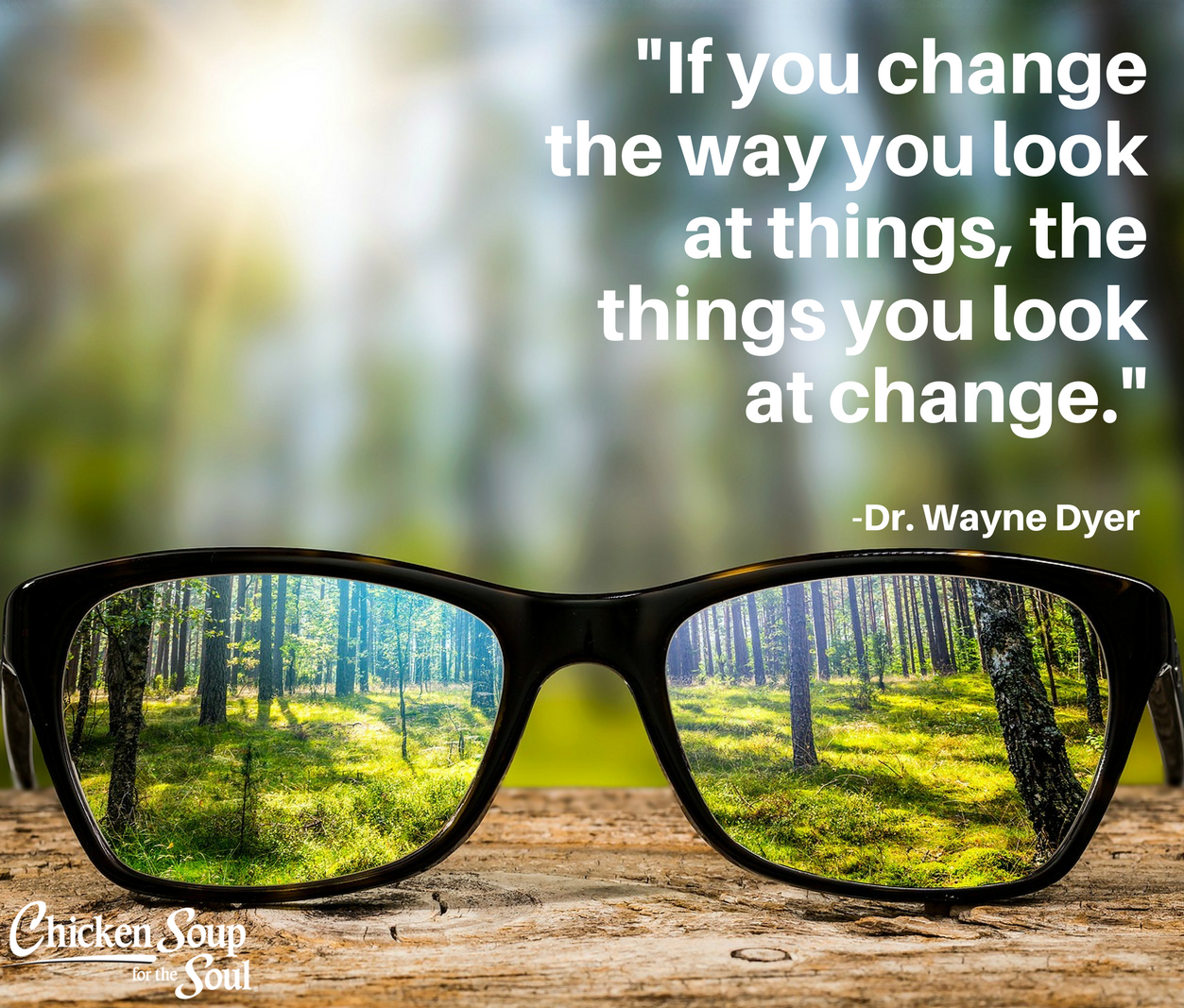 ChickenSoup4theSoul on X: &ldquo;&ldquo;If you change the way you look at 