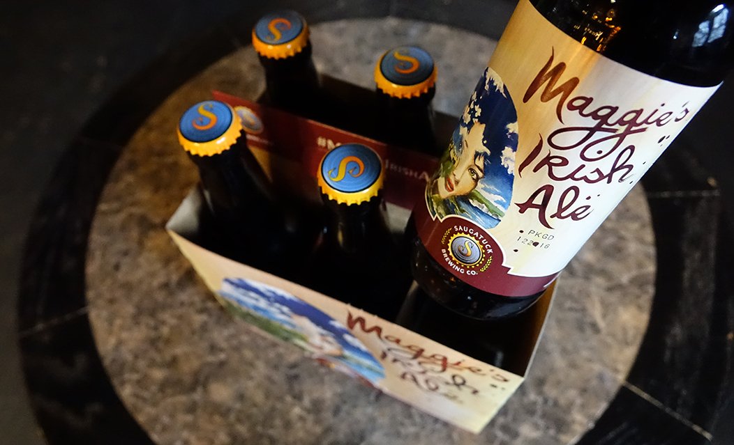 saugatuckbrew's tweet image. We know what we're reaching for this St. Patrick's Day. #MaggiesIrishAle #SpringSeasonal #MIbeer #NoGreenBeerJustGreatBeer #BeerInHand