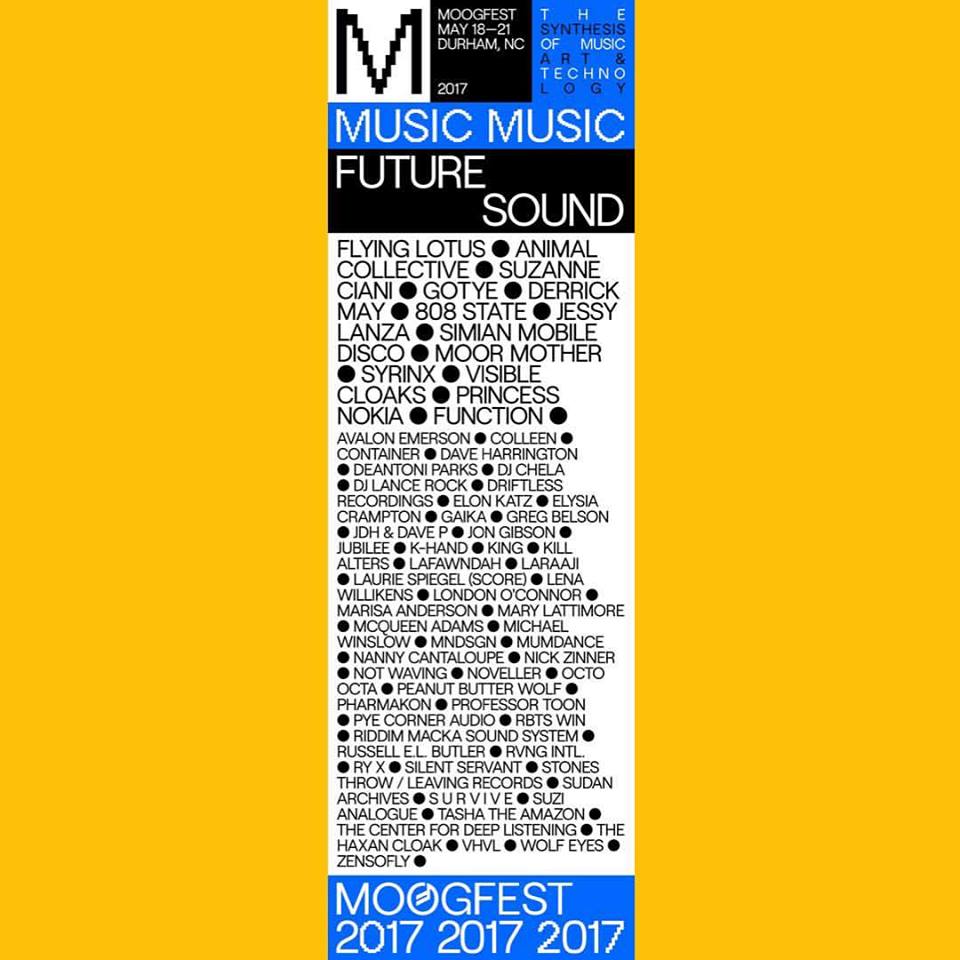 MakingTimeisRad's tweet image. We're so STOKED to announce that our very own Dave P. will be playing this year's @Moogfest along with JDH !!! #Moogfest #Moogfest2017