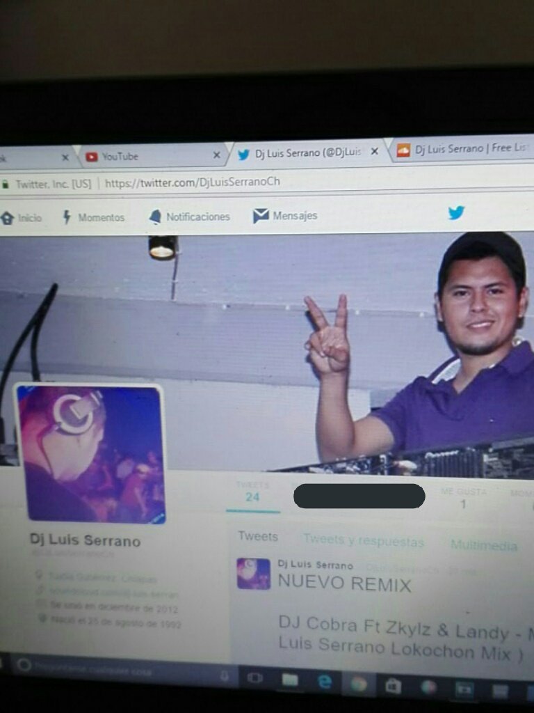 DjLuisSerranoCh's tweet photo. Quien ya me sigue?? https://t.co/JZtzJqr9ze