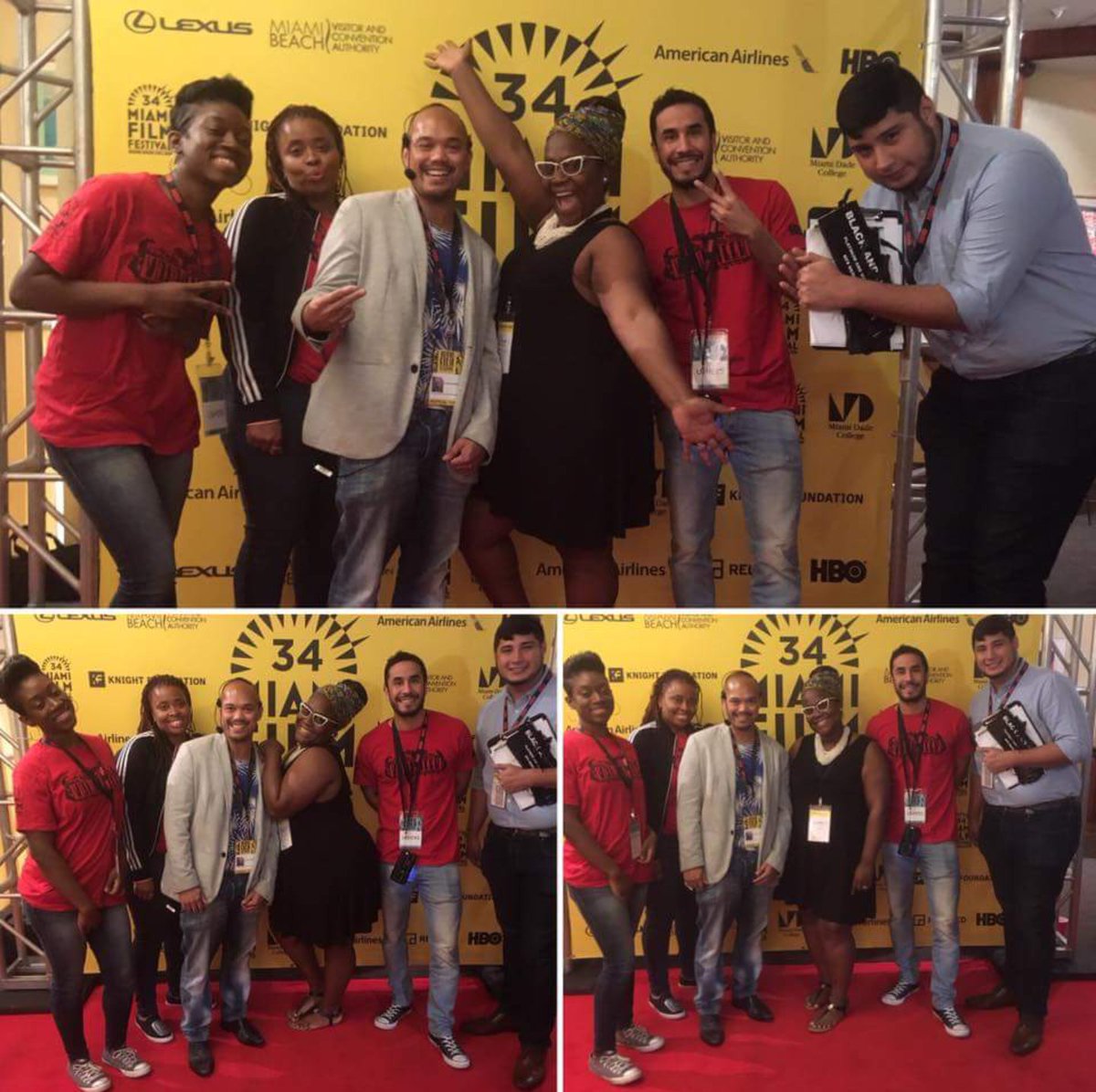 ArsimmerEarly's tweet photo. We love our volunteers! #MiamiFF @MiamiFilmFest https://t.co/RGH7HgW1pN