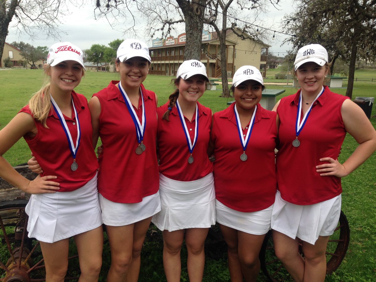 FHSBILLIEGOLF's tweet photo. Girls 2nd -Bandera Inv.  KZ 3rd Medalist.  Good work- Proud of our TEAM! https://t.co/pLy0YLdY8h