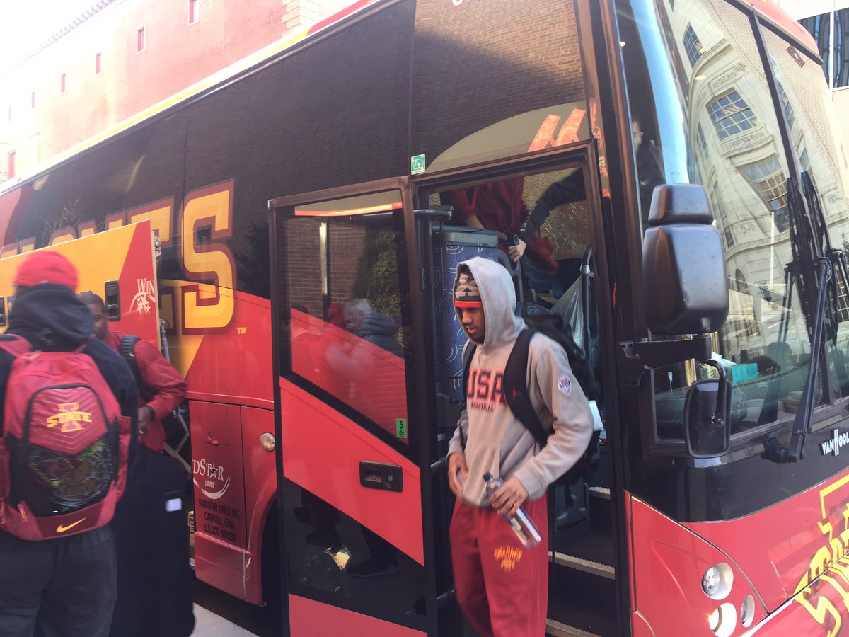 The #Cyclones have arrived in KC for the <a href="/Big12Conference/">Big 12 Conference</a> Championship. 🌪🌪