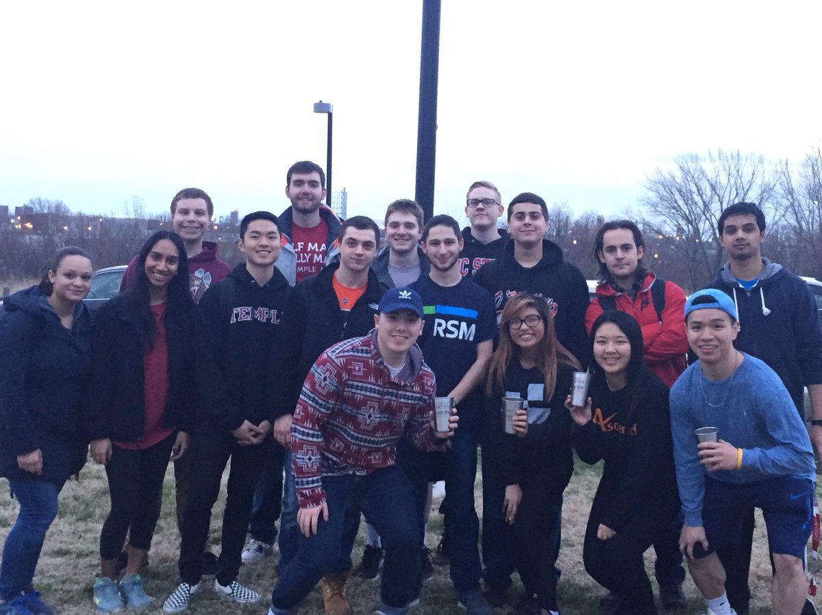 Thanks to @TU_NABA and <a href="/TUAscend/">Ascend Temple</a> for joining IMA-T in cleaning up the Schuylkill River today! #GoingGreen