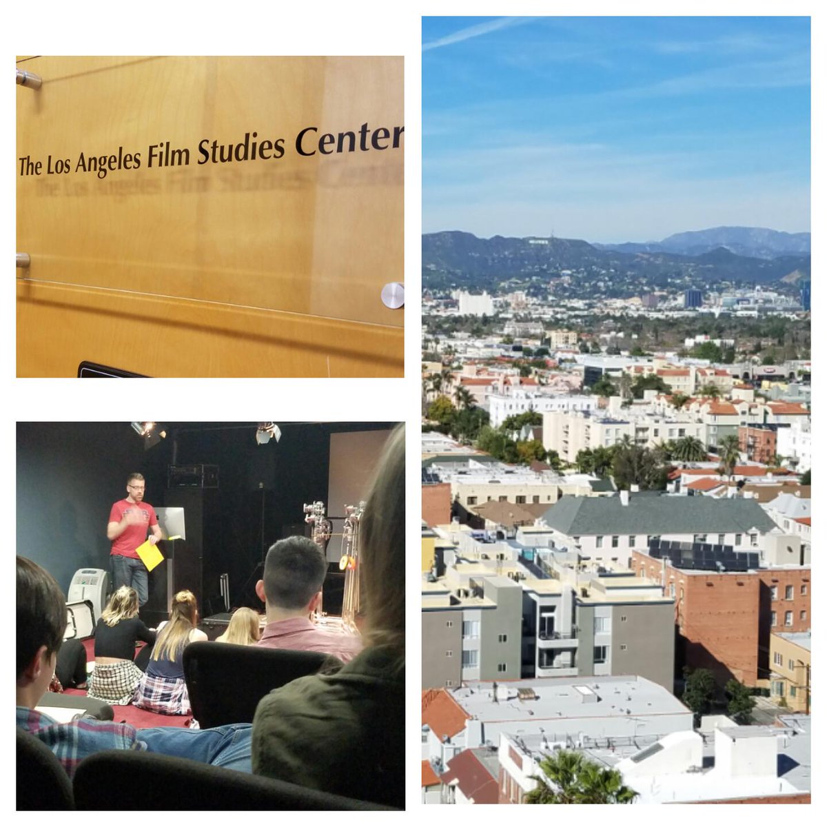 PCATheatre's tweet photo. Set protocol class at The Los Angeles Film Studies Center. #minimester2017 https://t.co/Muf0XkFATL