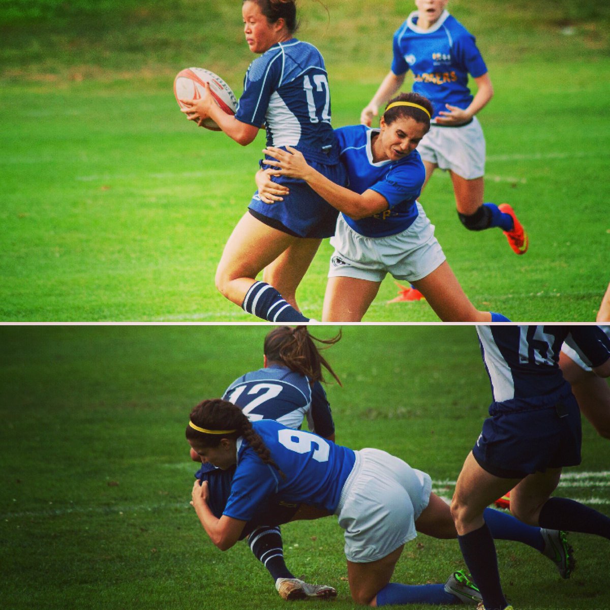 #tackletuesday at its finest, with a play by play 🏉 #rugby #hitemharder