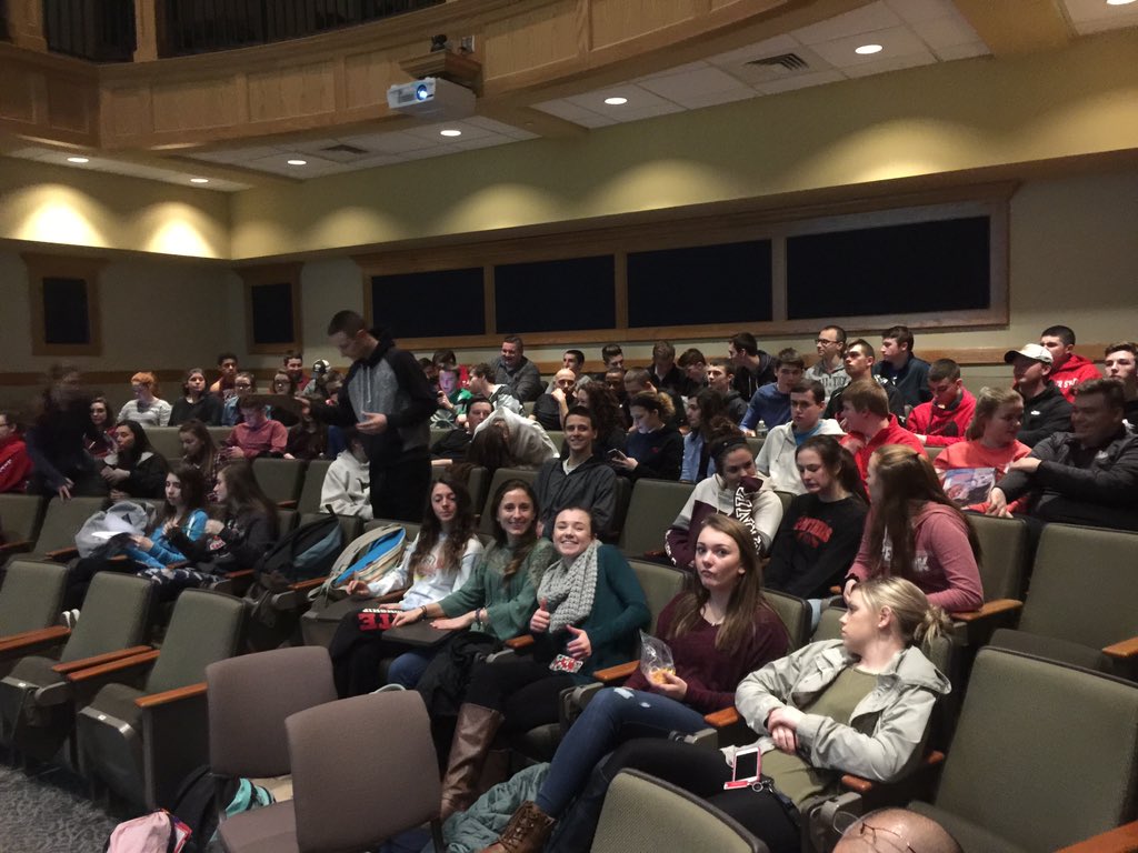 WHathletics's tweet photo. Thanks to SADD and Whitman Hanson Will for today's presentation https://t.co/IfNJ8Bx4Lv