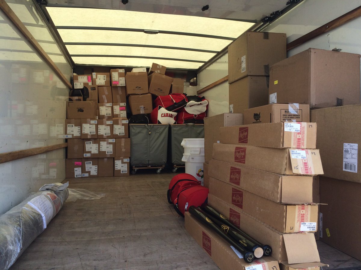 protransportFL's tweet photo. Getting @TeamCanada packed and ready to go south! #baseball #sports #protranSPORT #teamcanada https://t.co/gflrSGmhXb