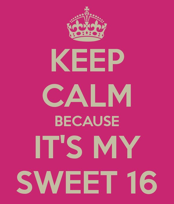 ITS MY BIRTHDAY #SWEETSIXTEEN #SOHAPPY