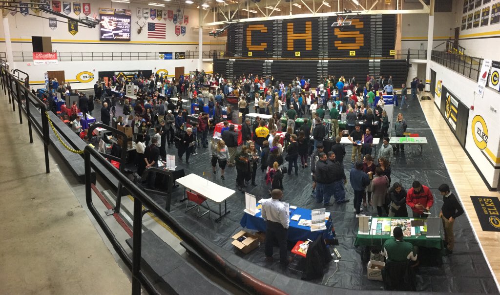 Thanks to all the reps that made the CHS College &amp; Career fair a success!