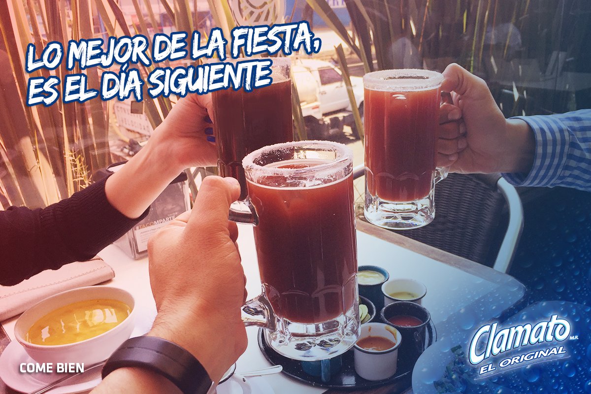 Con Clamato®, la fiesta nunca termina