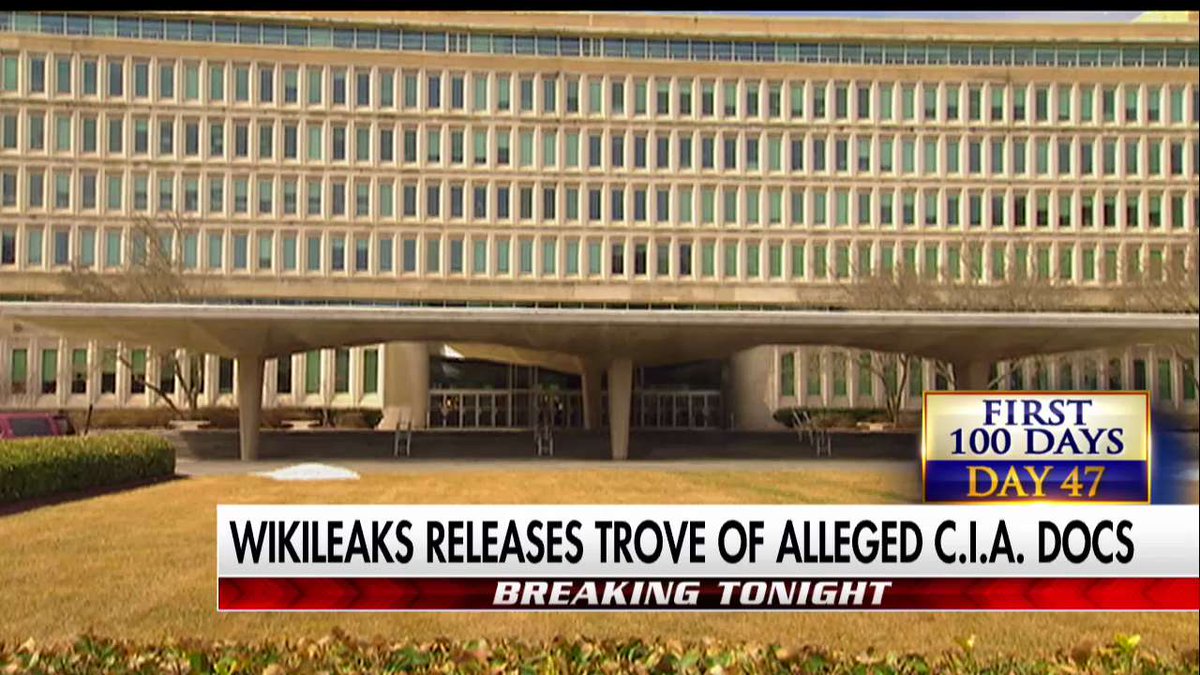 FoxNews's tweet image. .@edhenry: “This batch of CIA documents known as #Vault7 suggests there has been spying on everyday Americans.” #First100 @wikileaks