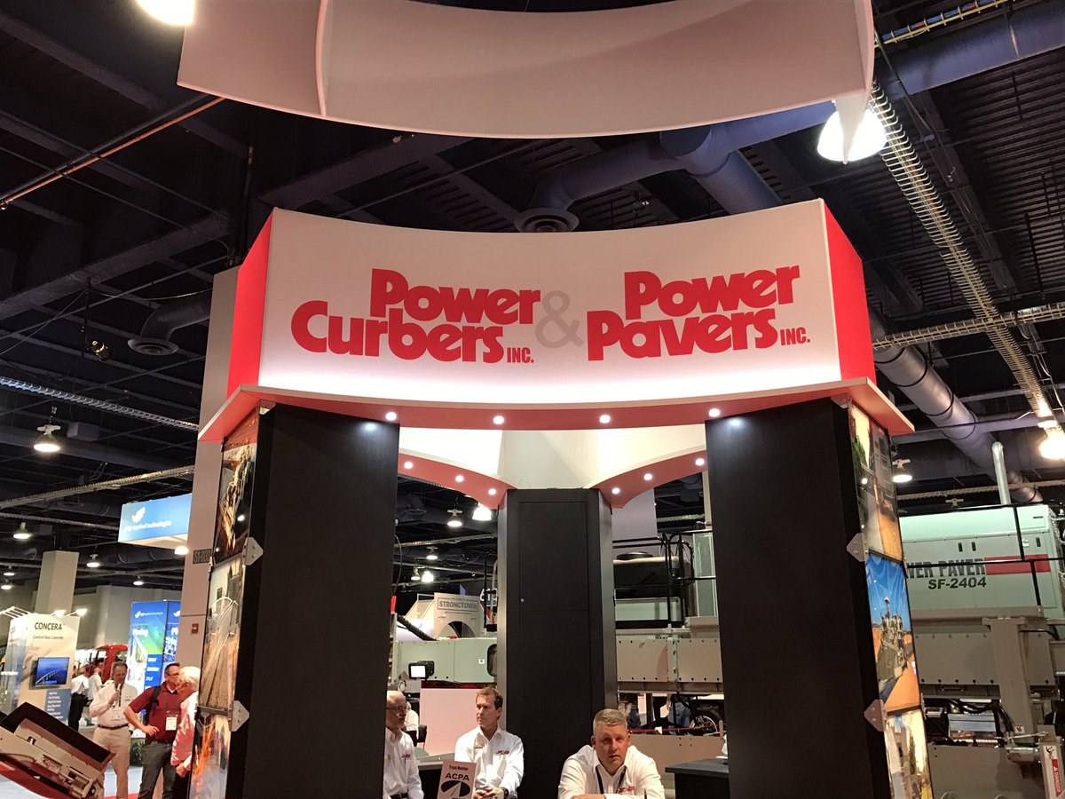 PaveConcrete's tweet photo. Proud to count #Powerpavers #Powercurbers as ACPA members. See them at #CONEXPOCONAGG, S60538. Count on #concrete! https://t.co/kaJkL5XjtV