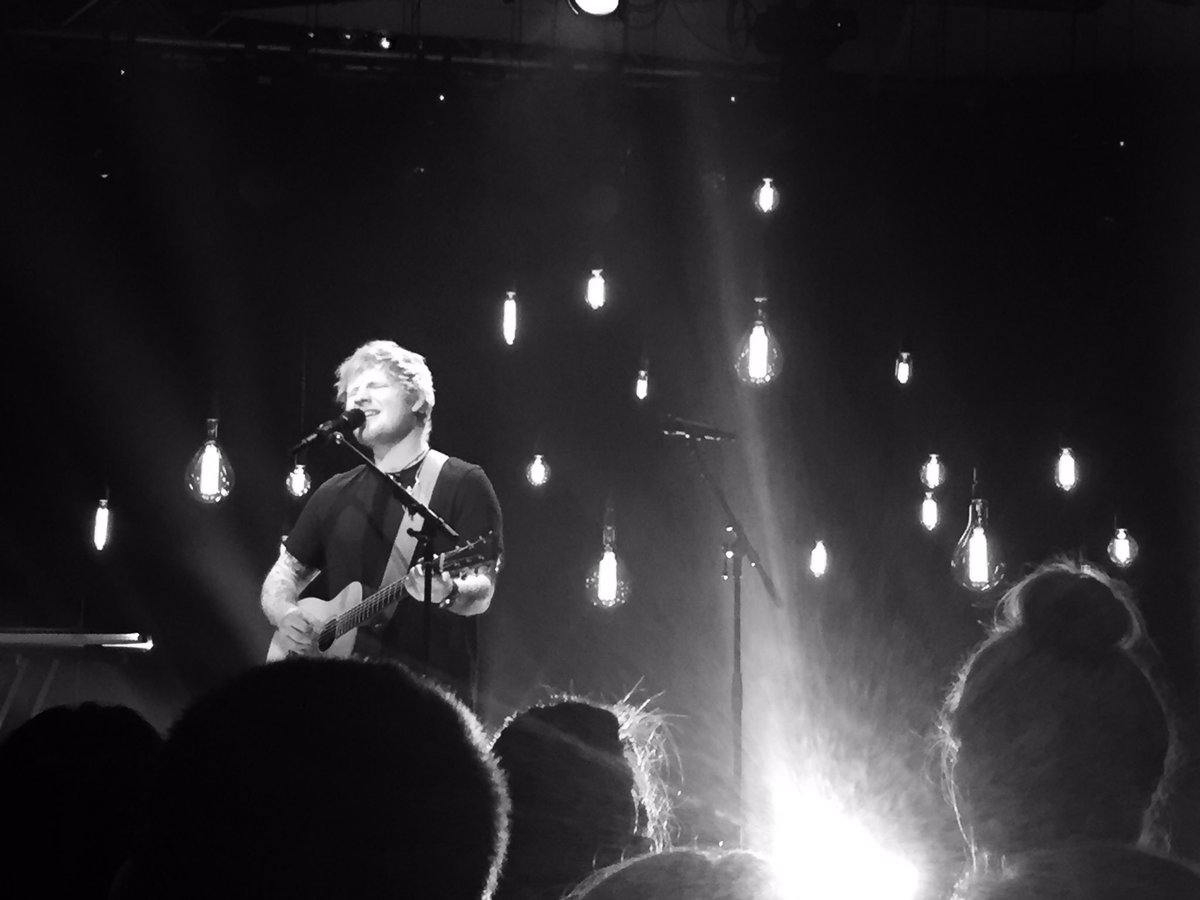 iHeartTheaterNY's tweet image. "You look perfect tonight" - @edsheeran 

#iHeartEdSheeran