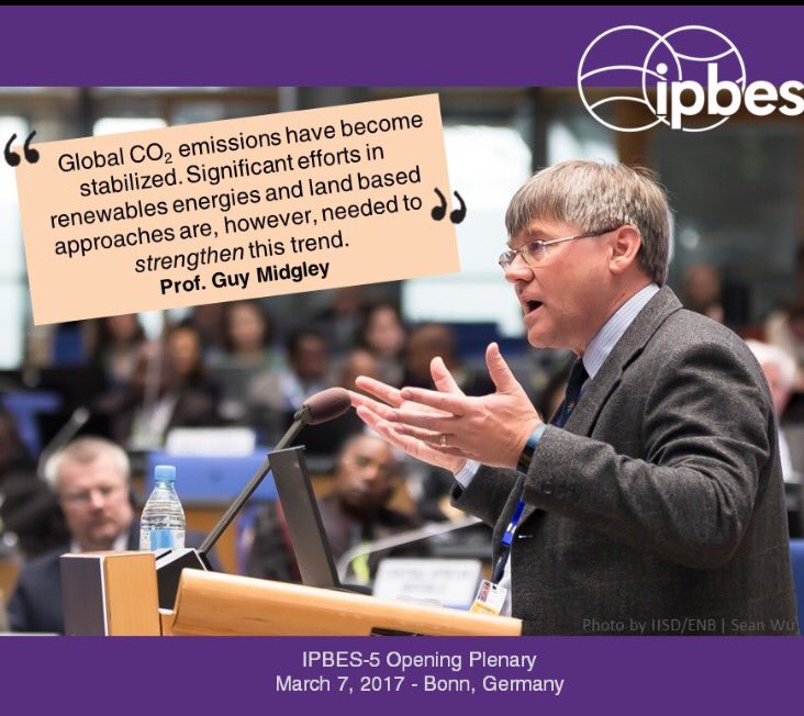 Flying the flag for South African AND global science is <a href="/StellenboschUni/">Stellenbosch University</a> <a href="/scienceSUN/">Faculty of Science</a> very own Prof Guy Midgley.