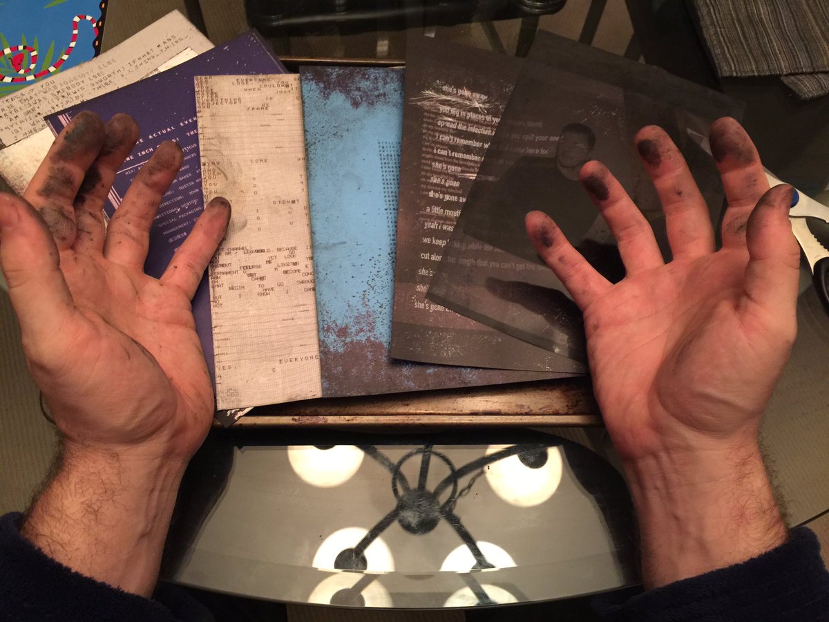 Thanks for making music that's visceral, tactile and messy - literally pushing the envelope. Intensely creative. #nineinchnails #ntae