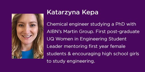 UQ_News's tweet photo. @AIBNatUQ's @MsKatKepa is full of firsts in her quest to #BeBoldForChange #IWD2017 https://t.co/fhMmw6t8Cy
