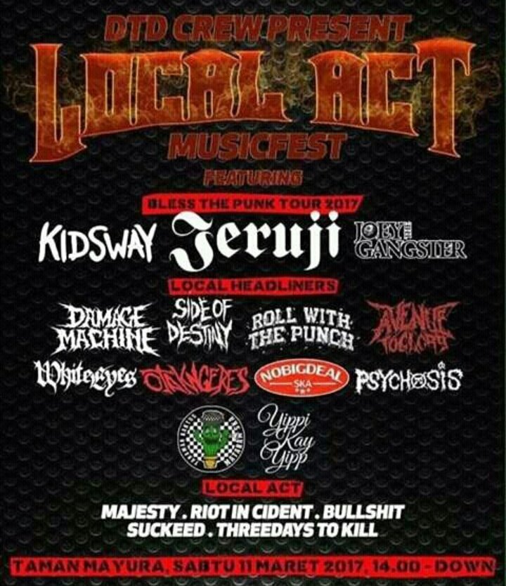 Kita akan liar-liaran lagi bersama abang-abang dari Jeruji dkk. Don't miss it.
