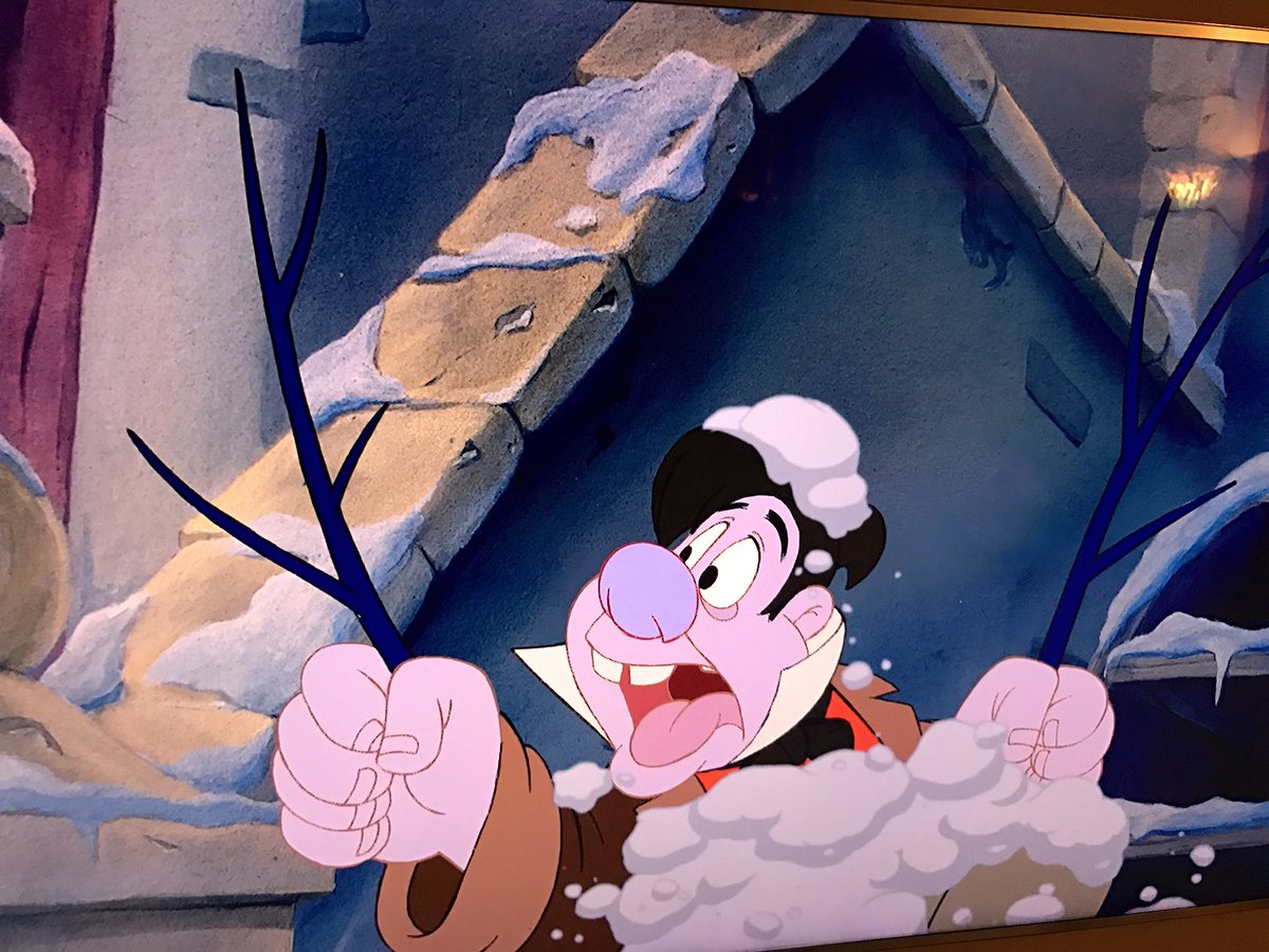 Kevin Mccarthy Re Watching 1991 Beauty The Beast With Dcfilmgirl Classic Just Noticed Lefou Has An Olaf Foreshadowing Moment Cc Joshgad T Co Beq2nnp5ph