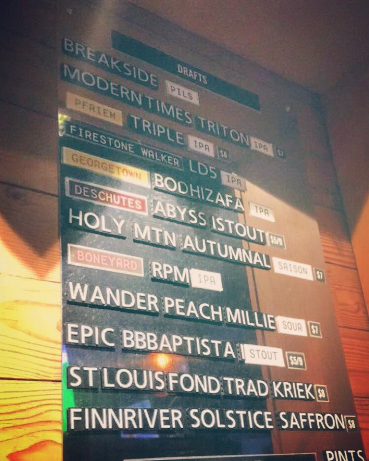 thedraycafe's tweet photo. Our tap list is begging for you to come in. https://t.co/Yg84GB6AxE