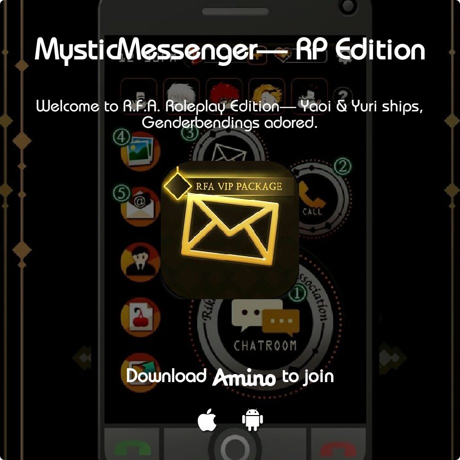 I found this community -MysticMessenger— RP Edition. It's worth checking out.
aminoapps.com/c/Mystic.RFA