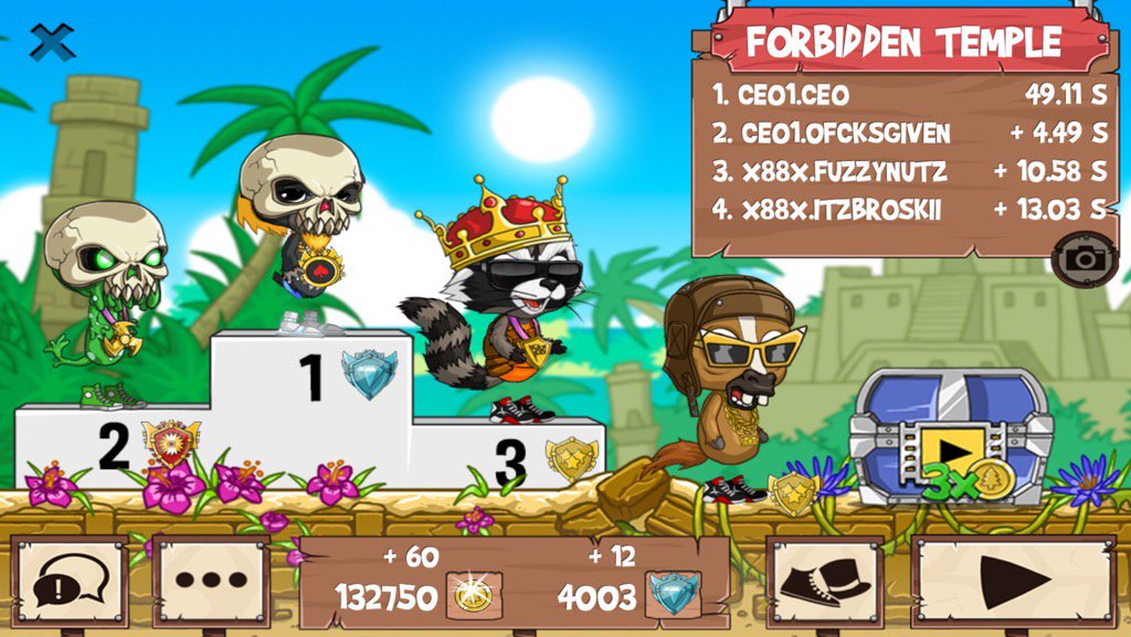 THECEOBOY's tweet photo. All those guys just got washed #funrun2 #0fcksgiven #FuzzyNutz #itzbroskii https://t.co/IgBP0Yb8VO