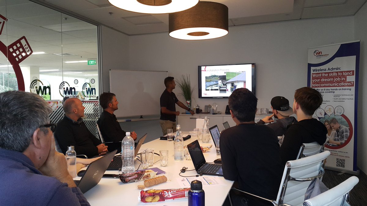Wireless_Nation's tweet photo. Another successful installer training and workshop! Thanks to all the Satellite &amp; RBI Wireless installers who attended. #wireless #satellite https://t.co/oC6BsnpIIA