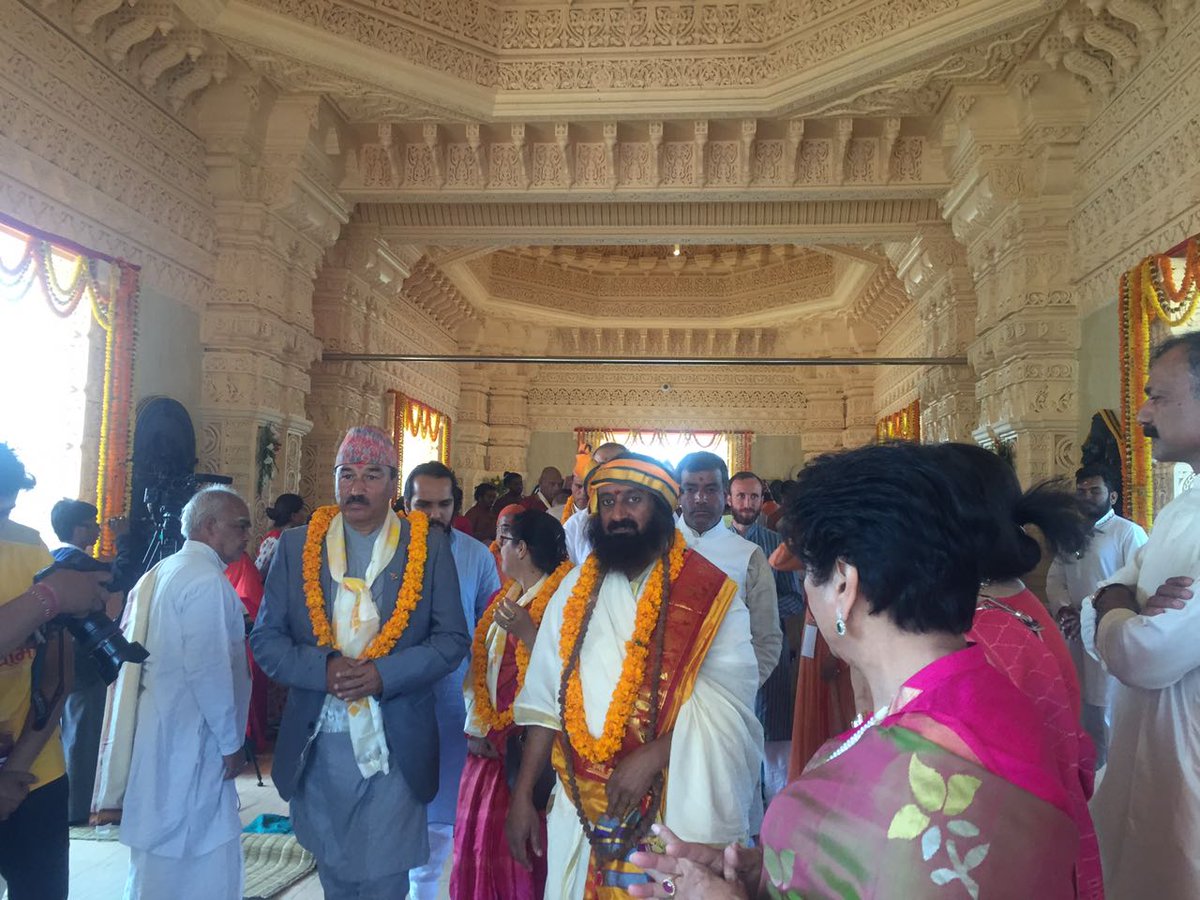 The Art of Living - Nepal (@aolnepal) on Twitter photo Rastriya Prajatantra Party's Chairman & Former Deputy PM of #Nepal <a href="/KTnepal/">Kamal Thapa</a> with #Gurudev <a href="/SriSri/">Gurudev</a> at <a href="/ShashwatDham/">Shashwat Dham</a>
#SriSriInNepal Rastriya Prajatantra Party's Chairman & Former Deputy PM of #Nepal <a href="/KTnepal/">Kamal Thapa</a> with #Gurudev <a href="/SriSri/">Gurudev</a> at <a href="/ShashwatDham/">Shashwat Dham</a>
#SriSriInNepal