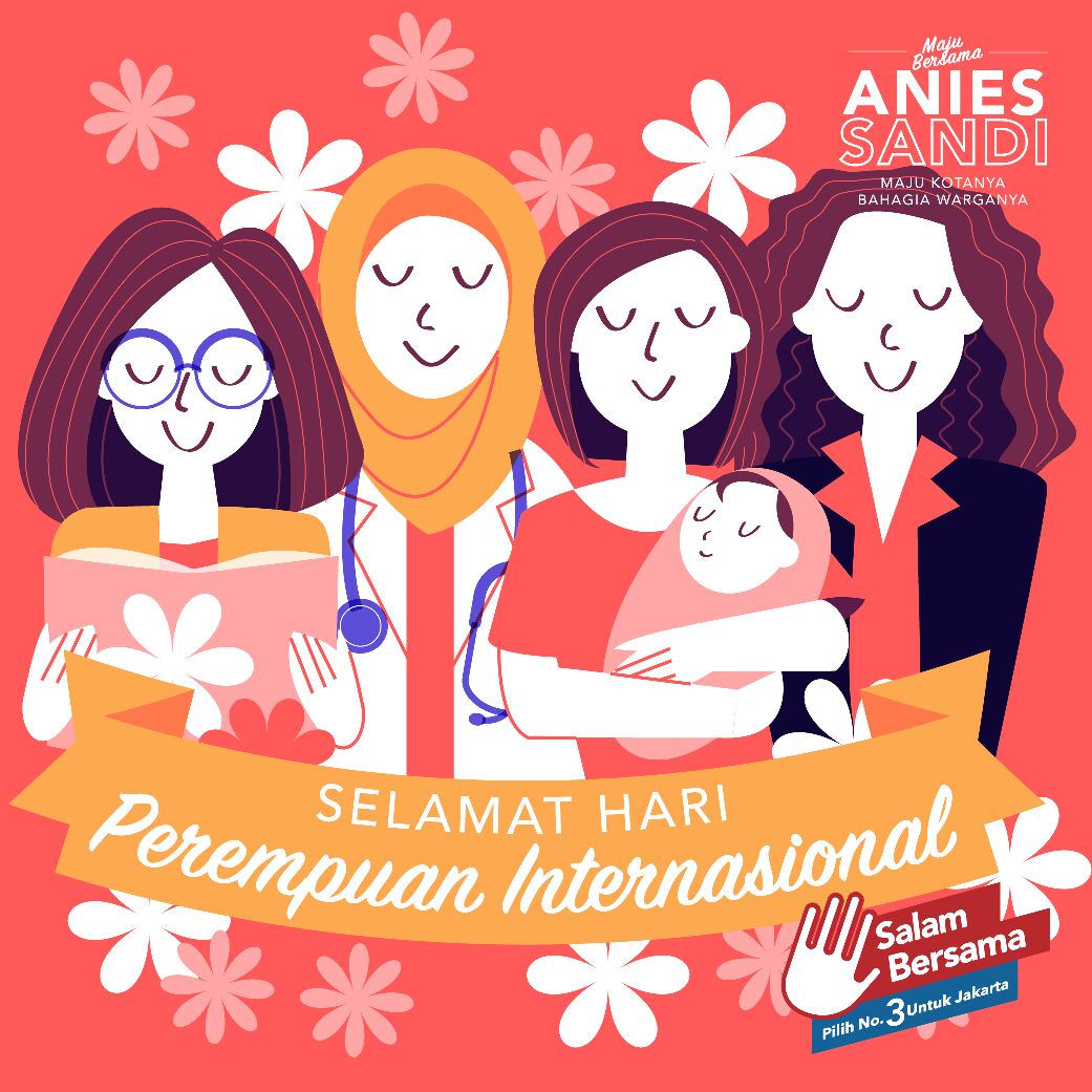 Jakarta Maju Bersama on Twitter: "Selamat Hari Perempuan Sedunia! Maju