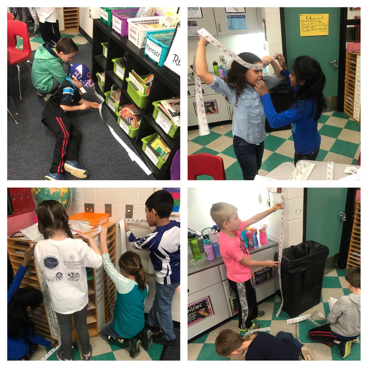 #Dolsenthinkers exploring non-standard measurement with their "Penny Rulers" inspired by Measuring Penny by Loreen Leedy