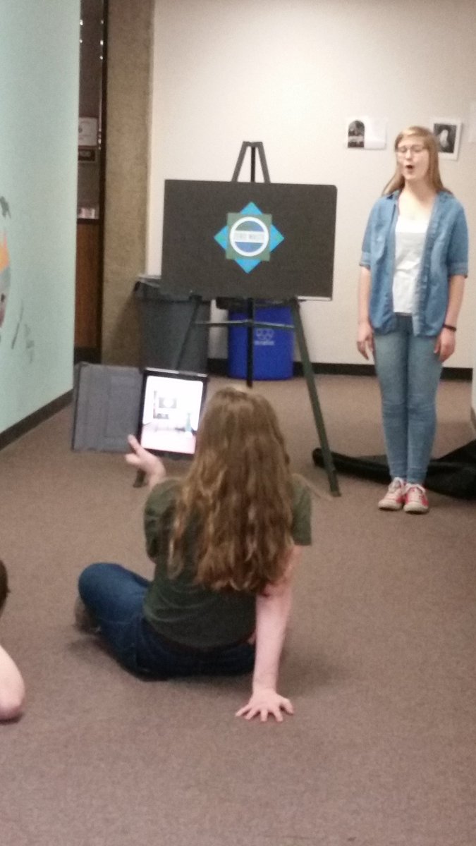 skolspeech's tweet photo. Practice tonight included videotaping each other and watching our own performances. #speech2017 #keeppracticing https://t.co/m3X1qjYu4p