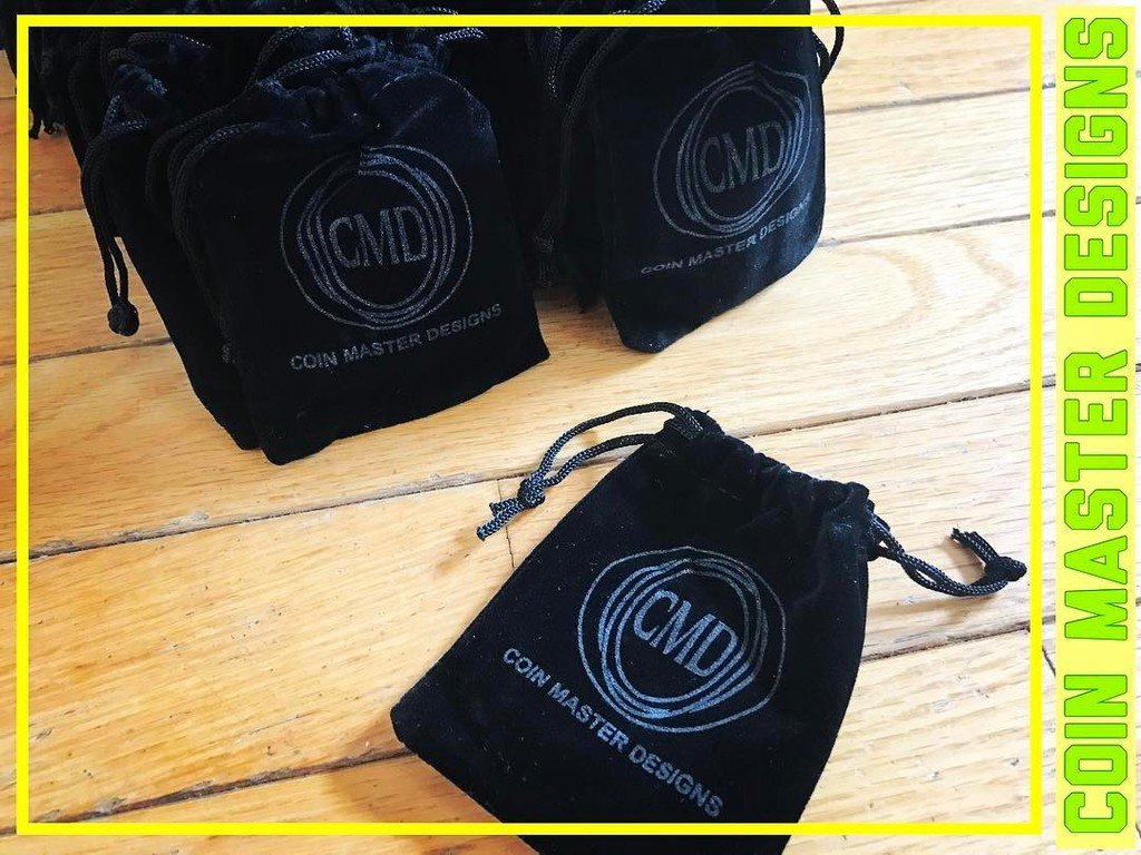 biknokdok's tweet photo. Our new coin bags! #raisingthestandard ⚡️GET A QUOTE TODAY #coinmasterdesigns #challengeco… https://t.co/LFer0R2klX https://t.co/l6gI2gOrKN
